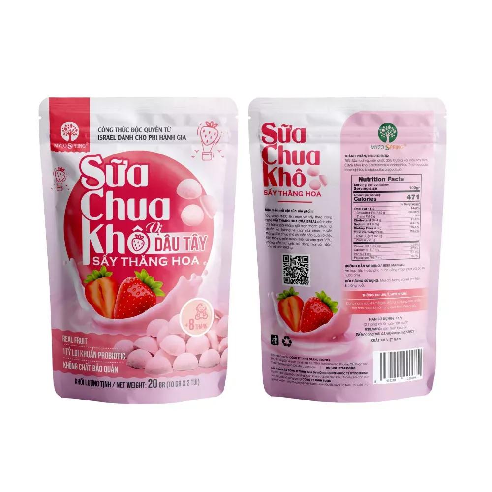 Sữa chua khô - Vị dâu MycoSpring 20g