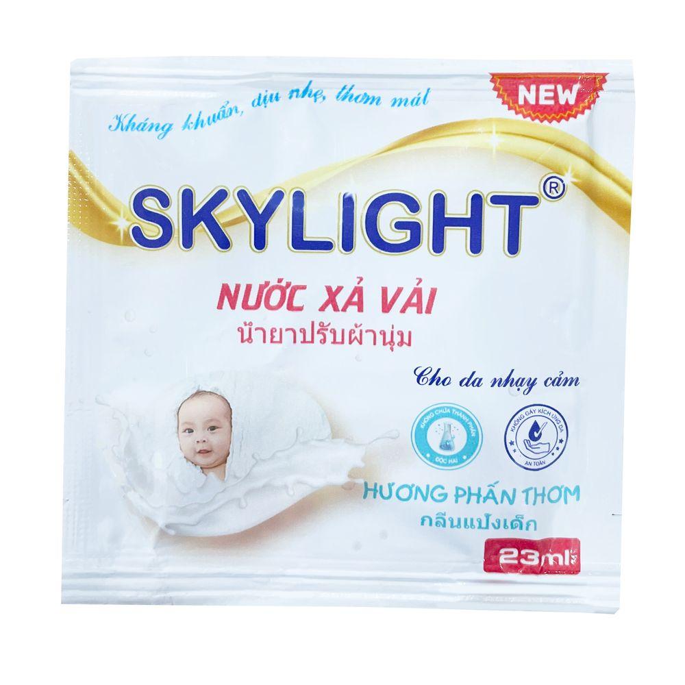 Nước xả vải - Hương phấn thơm Skylight 12 gói