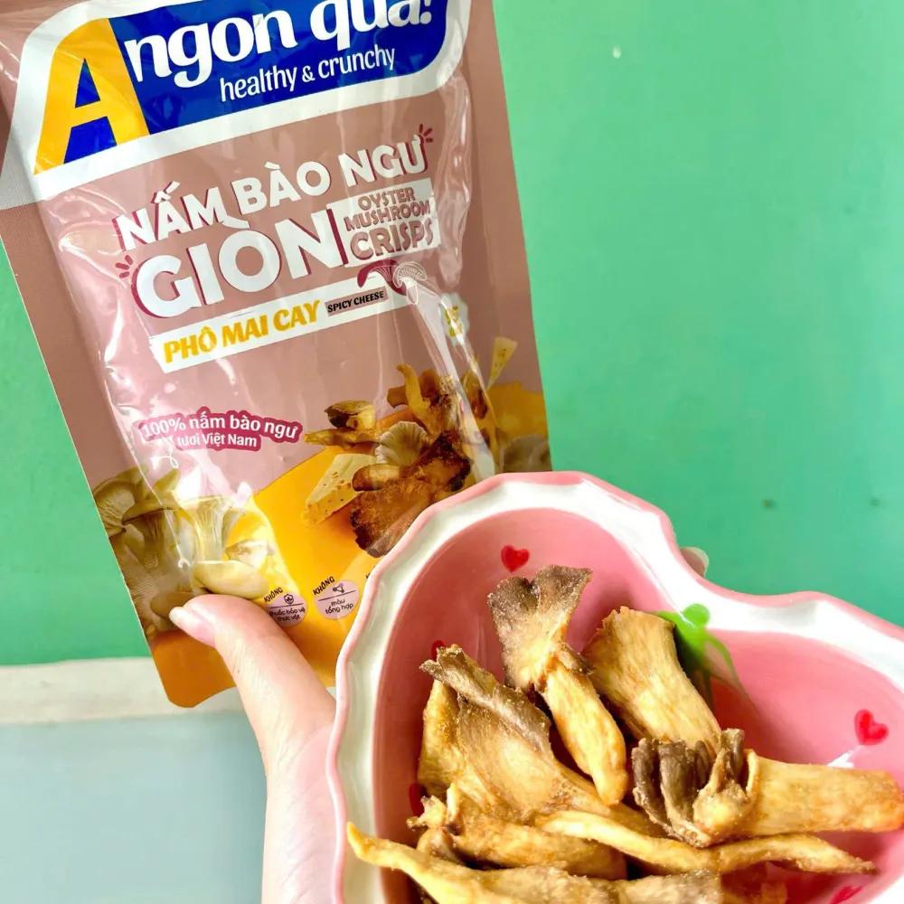 Nấm bào ngư giòn - Phô mai cay A ngon quá!