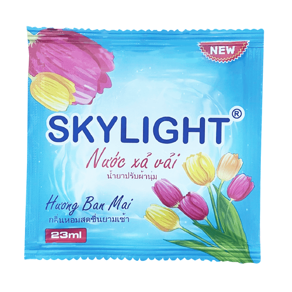 Nước xả vải - Hương nắng mai Skylight 12 gói