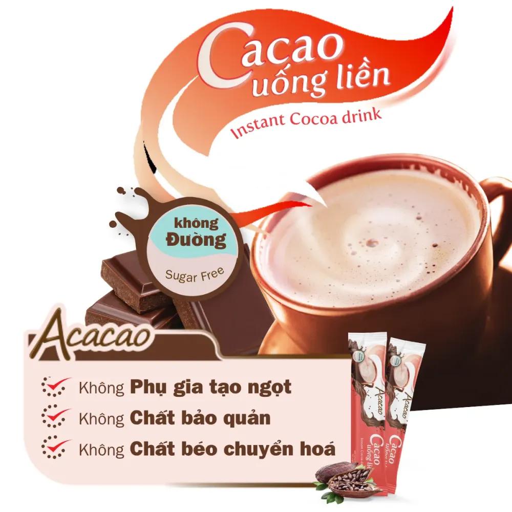 Cacao uống liền - Không đường Acacao 286g