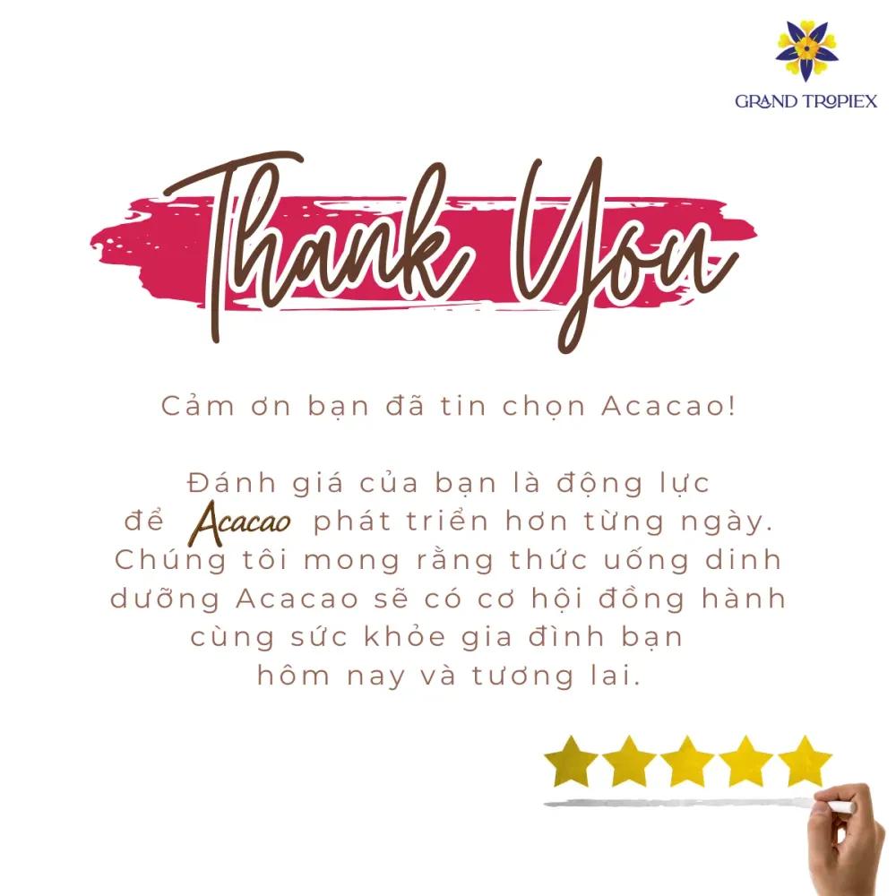 Bột sô-cô-la hoà tan - Nguyên bản Acacao 96g