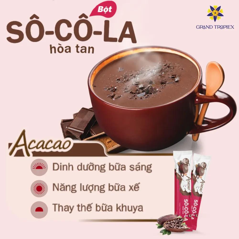 Bột sô-cô-la hoà tan - Nguyên bản Acacao 96g