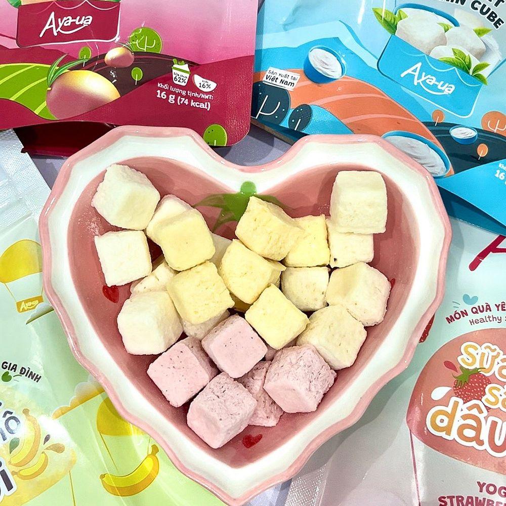 Sữa chua sấy khô Aya-ua vị Chuối