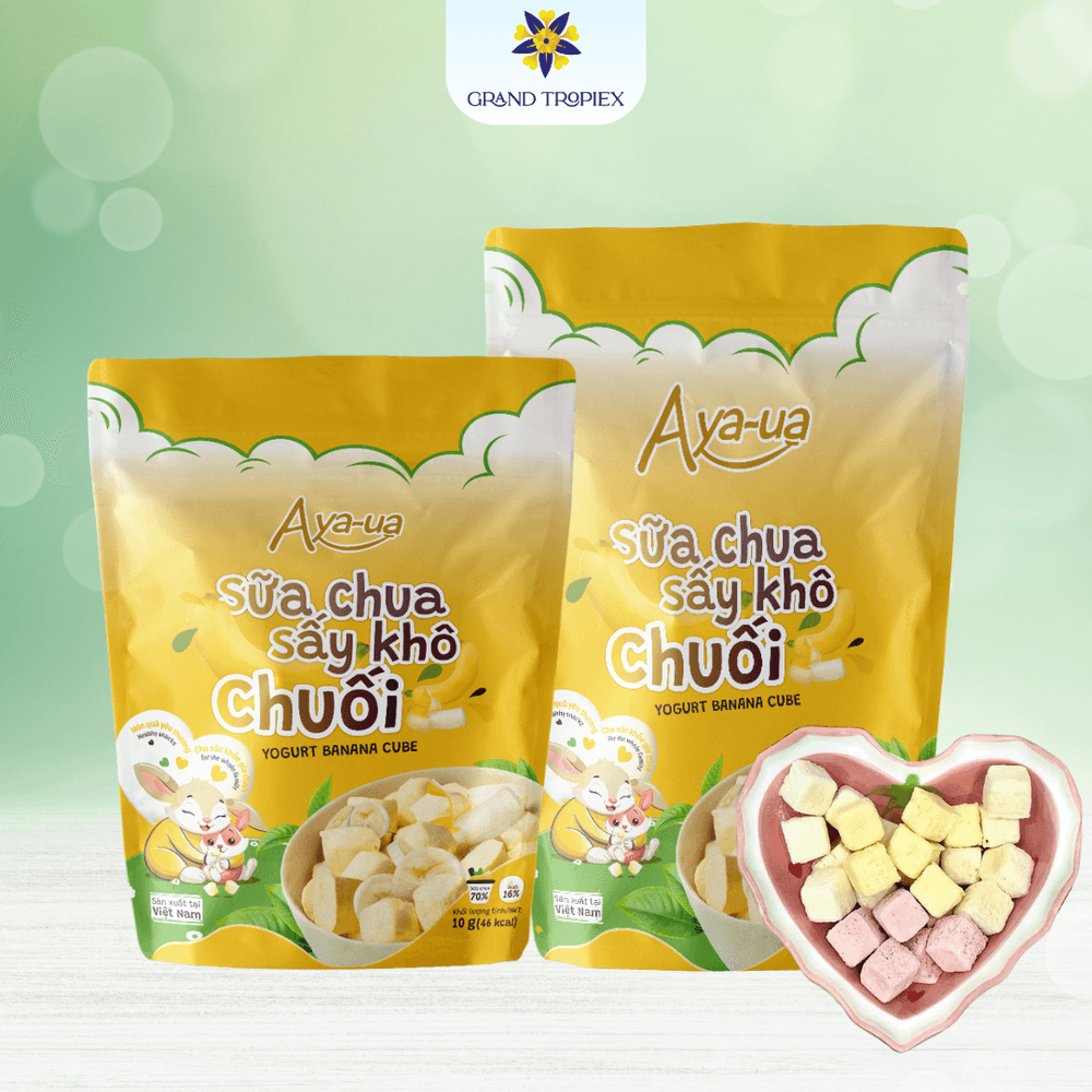 Sữa chua sấy khô Aya-ua vị Chuối