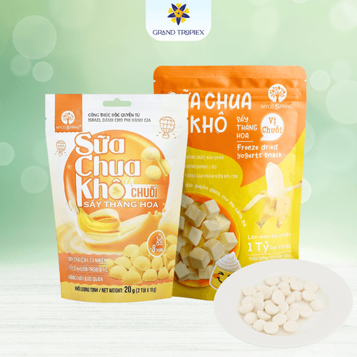 Sữa chua khô - Vị chuối MycoSpring