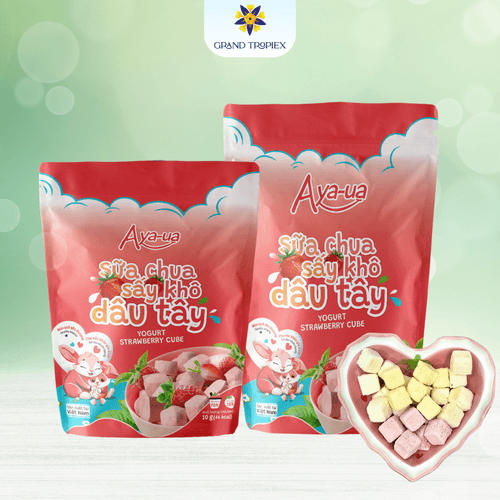 Sữa chua sấy khô Aya-ua vị Dâu